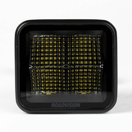 Roadvision LED Square Work Light Stealth Series Flood 10-30V - RWL4823F