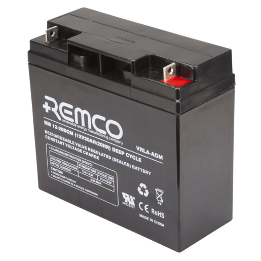 Remco AGM Deep Cycle - RM12-20DCM