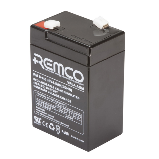 Remco VRLA AGM Standby Battery - RM6-4.5