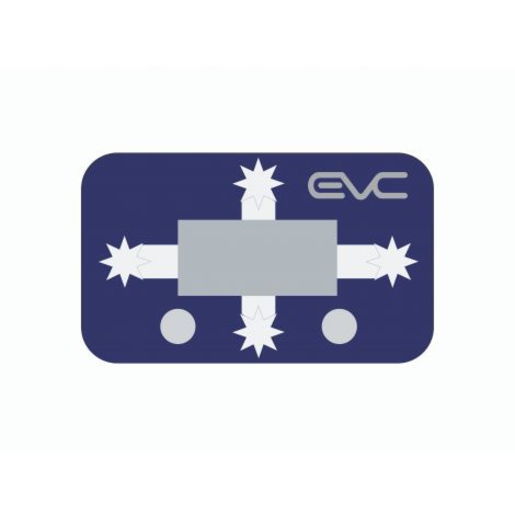 EVC Throttle Controller Face Plate Eureka Flag - CFEF